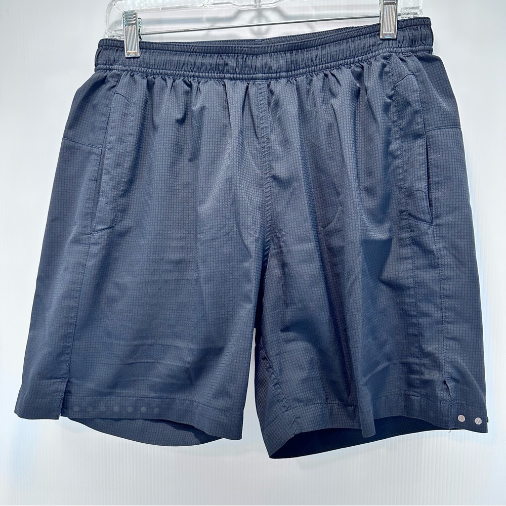 Saxx 2N1 Shorts Mens Size M Lined Black‎ Gym Performance Athletic